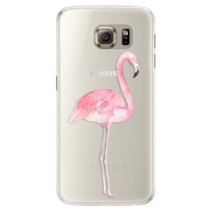 Silikónové puzdro iSaprio - Flamingo 01 - Samsung Galaxy S6 Edge