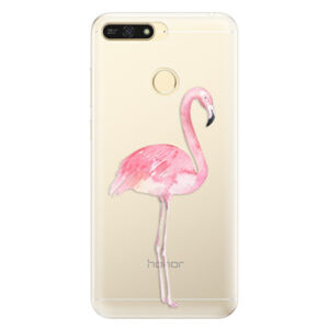 Silikónové puzdro iSaprio - Flamingo 01 - Huawei Honor 7A
