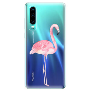 Odolné silikonové pouzdro iSaprio - Flamingo 01 - Huawei P30