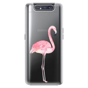 Plastové puzdro iSaprio - Flamingo 01 - Samsung Galaxy A80