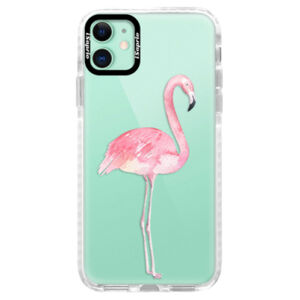 Silikónové puzdro Bumper iSaprio - Flamingo 01 - iPhone 11