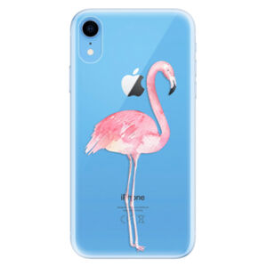 Odolné silikónové puzdro iSaprio - Flamingo 01 - iPhone XR