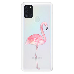 Odolné silikónové puzdro iSaprio - Flamingo 01 - Samsung Galaxy A21s