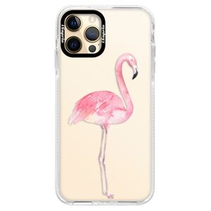 Silikónové puzdro Bumper iSaprio - Flamingo 01 - iPhone 12 Pro Max