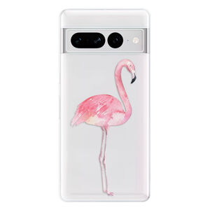 Odolné silikónové puzdro iSaprio - Flamingo 01 - Google Pixel 7 Pro 5G