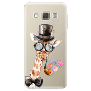 Plastové puzdro iSaprio - Sir Giraffe - Samsung Galaxy A5