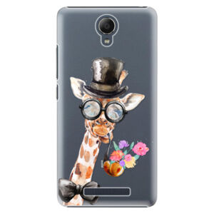 Plastové puzdro iSaprio - Sir Giraffe - Xiaomi Redmi Note 2