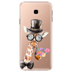 Plastové puzdro iSaprio - Sir Giraffe - Samsung Galaxy J4+