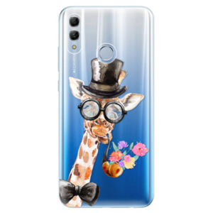 Odolné silikonové pouzdro iSaprio - Sir Giraffe - Huawei Honor 10 Lite