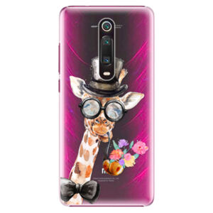 Plastové puzdro iSaprio - Sir Giraffe - Xiaomi Mi 9T