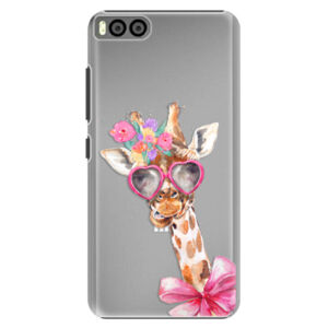Plastové puzdro iSaprio - Lady Giraffe - Xiaomi Mi6
