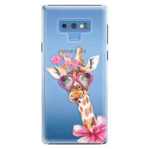 Plastové puzdro iSaprio - Lady Giraffe - Samsung Galaxy Note 9