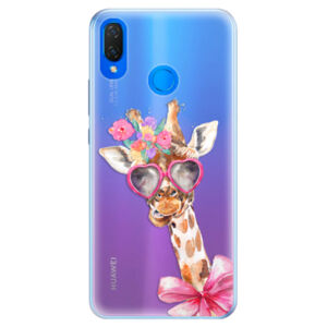 Silikónové puzdro iSaprio - Lady Giraffe - Huawei Nova 3i
