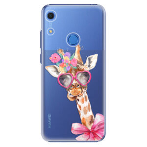 Plastové puzdro iSaprio - Lady Giraffe - Huawei Y6s