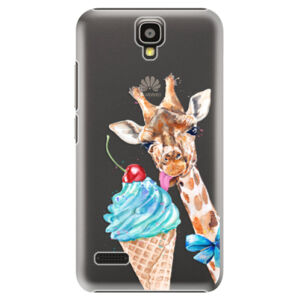 Plastové puzdro iSaprio - Love Ice-Cream - Huawei Ascend Y5