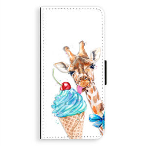 Flipové puzdro iSaprio - Love Ice-Cream - Samsung Galaxy A8 Plus