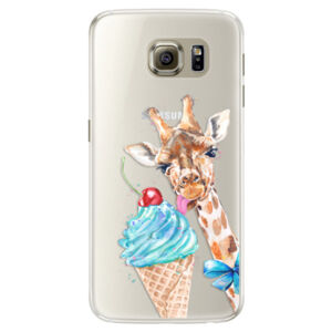 Silikónové puzdro iSaprio - Love Ice-Cream - Samsung Galaxy S6 Edge