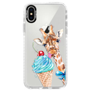 Silikónové púzdro Bumper iSaprio - Love Ice-Cream - iPhone X