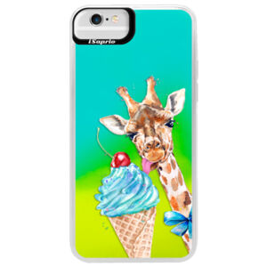 Neónové puzdro Blue iSaprio - Love Ice-Cream - iPhone 6 Plus/6S Plus