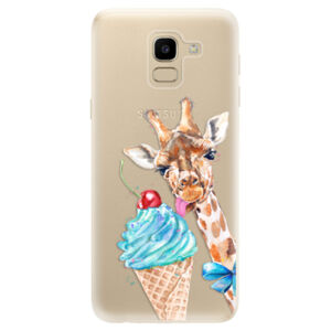Odolné silikónové puzdro iSaprio - Love Ice-Cream - Samsung Galaxy J6
