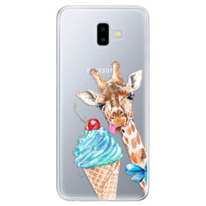 Odolné silikónové puzdro iSaprio - Love Ice-Cream - Samsung Galaxy J6+