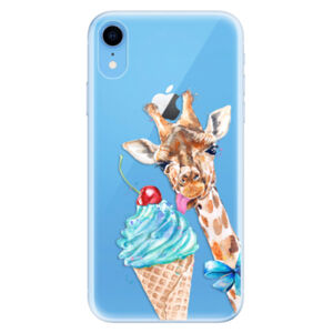 Odolné silikónové puzdro iSaprio - Love Ice-Cream - iPhone XR