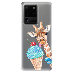 Odolné silikónové puzdro iSaprio - Love Ice-Cream - Samsung Galaxy S20 Ultra