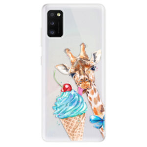 Odolné silikónové puzdro iSaprio - Love Ice-Cream - Samsung Galaxy A41