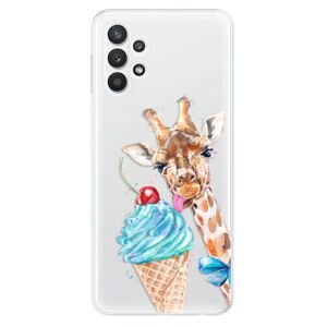 Odolné silikónové puzdro iSaprio - Love Ice-Cream - Samsung Galaxy A32 5G