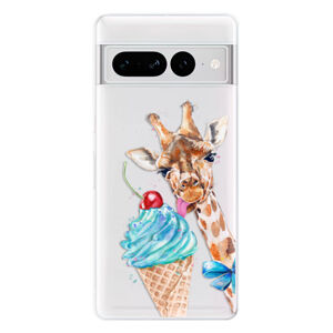 Odolné silikónové puzdro iSaprio - Love Ice-Cream - Google Pixel 7 Pro 5G