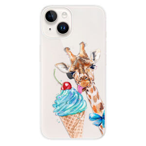 Odolné silikónové puzdro iSaprio - Love Ice-Cream - iPhone 15 Plus
