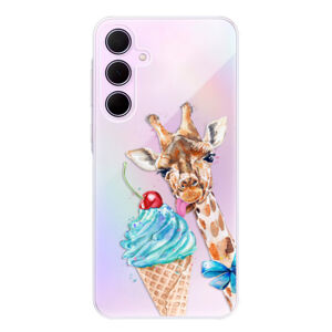 Odolné silikónové puzdro iSaprio - Love Ice-Cream - Samsung Galaxy A35 5G