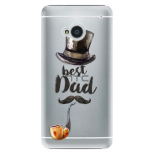 Plastové puzdro iSaprio - Best Dad - HTC One M7