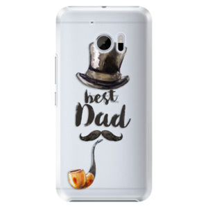 Plastové puzdro iSaprio - Best Dad - HTC 10