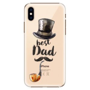 Plastové puzdro iSaprio - Best Dad - iPhone XS