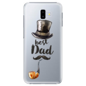 Plastové puzdro iSaprio - Best Dad - Samsung Galaxy J6+