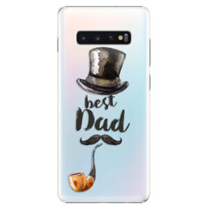 Plastové puzdro iSaprio - Best Dad - Samsung Galaxy S10+