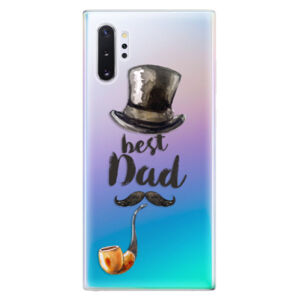 Odolné silikónové puzdro iSaprio - Best Dad - Samsung Galaxy Note 10+