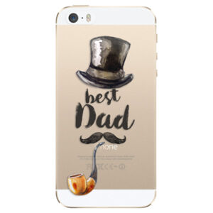 Odolné silikónové puzdro iSaprio - Best Dad - iPhone 5/5S/SE