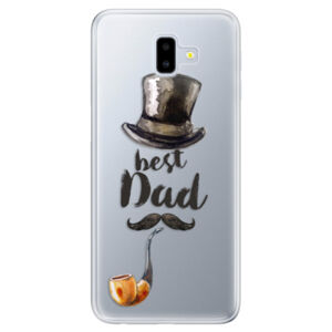Odolné silikónové puzdro iSaprio - Best Dad - Samsung Galaxy J6+
