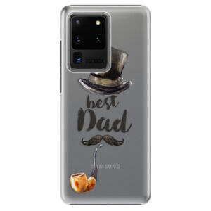 Plastové puzdro iSaprio - Best Dad - Samsung Galaxy S20 Ultra