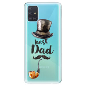 Odolné silikónové puzdro iSaprio - Best Dad - Samsung Galaxy A51