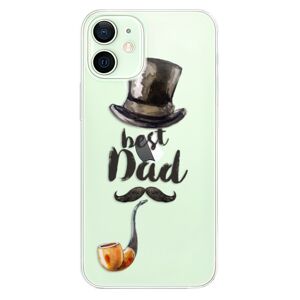 Odolné silikónové puzdro iSaprio - Best Dad - iPhone 12 mini