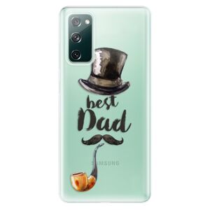 Odolné silikónové puzdro iSaprio - Best Dad - Samsung Galaxy S20 FE