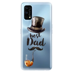 Odolné silikónové puzdro iSaprio - Best Dad - Realme 7 Pro