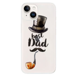 Odolné silikónové puzdro iSaprio - Best Dad - iPhone 15 Plus