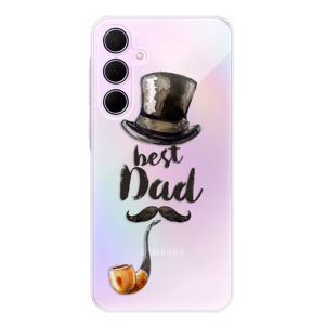 Odolné silikónové puzdro iSaprio - Best Dad - Samsung Galaxy A35 5G