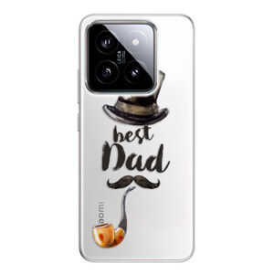 Odolné silikónové puzdro iSaprio - Best Dad - Xiaomi 14