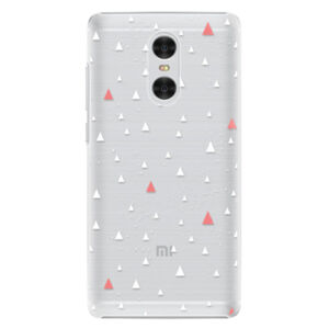 Plastové puzdro iSaprio - Abstract Triangles 02 - white - Xiaomi Redmi Pro