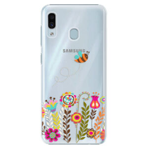 Plastové puzdro iSaprio - Bee 01 - Samsung Galaxy A20